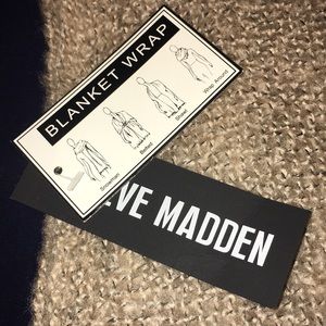 Steve Madden Blanket Wrap Scarf